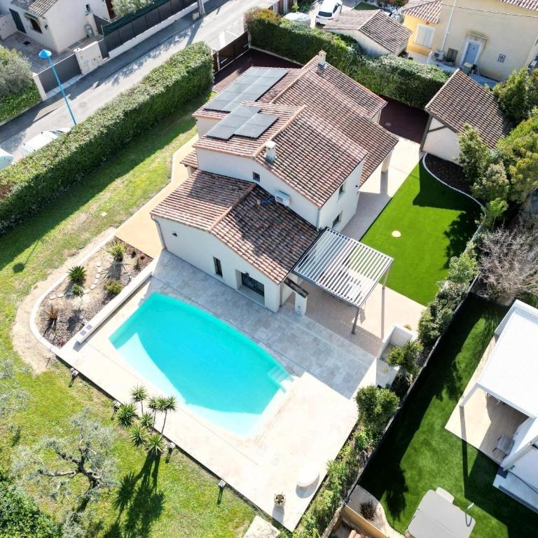Villa avec piscine, jardin,4 chambres - Palmazur Vacances - Villa avec Piscine Privée - 49