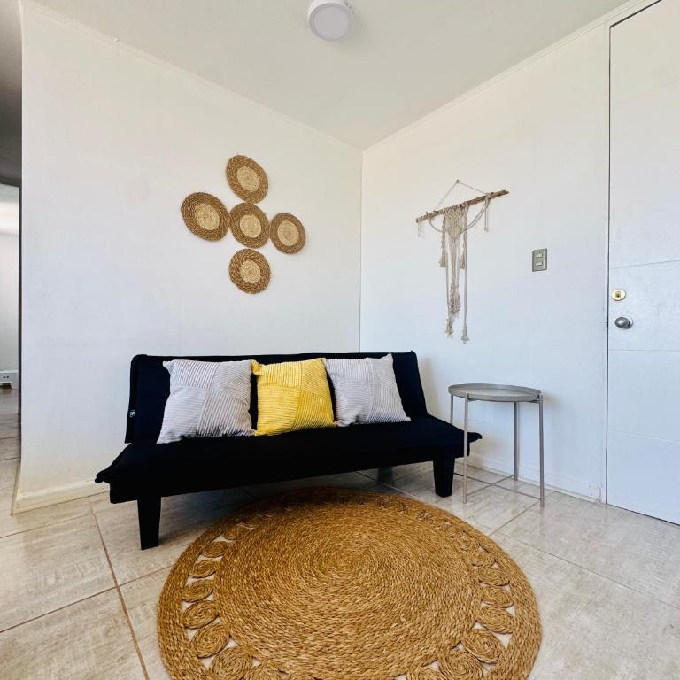 Departamento Don Diego XV vista despejada cercano a movistar arena, fantasilandia, Estadio nacional,especial para familias o grupos, parking interior previa reserva segun disponibilidad, tarifa diaria - Three-Bedroom Apartment - 19