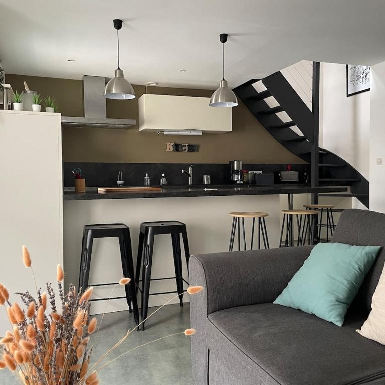 Duplex à 10min de la gare & centre avec balcon - Appartement 1 Chambre - 5