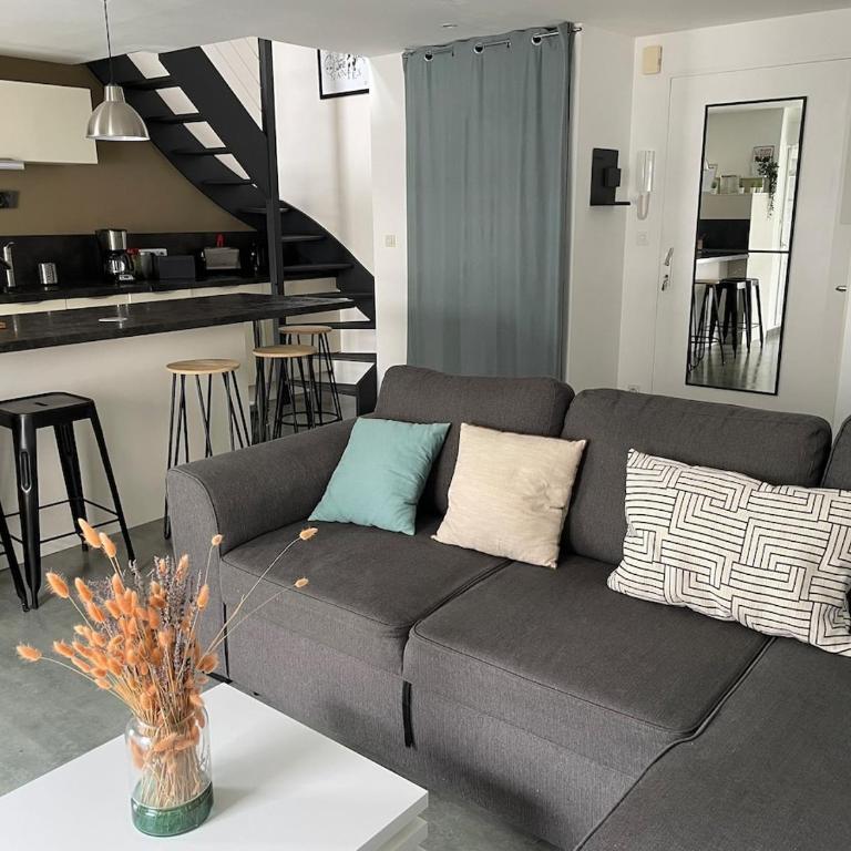 Duplex à 10min de la gare & centre avec balcon - Appartement 1 Chambre - 9