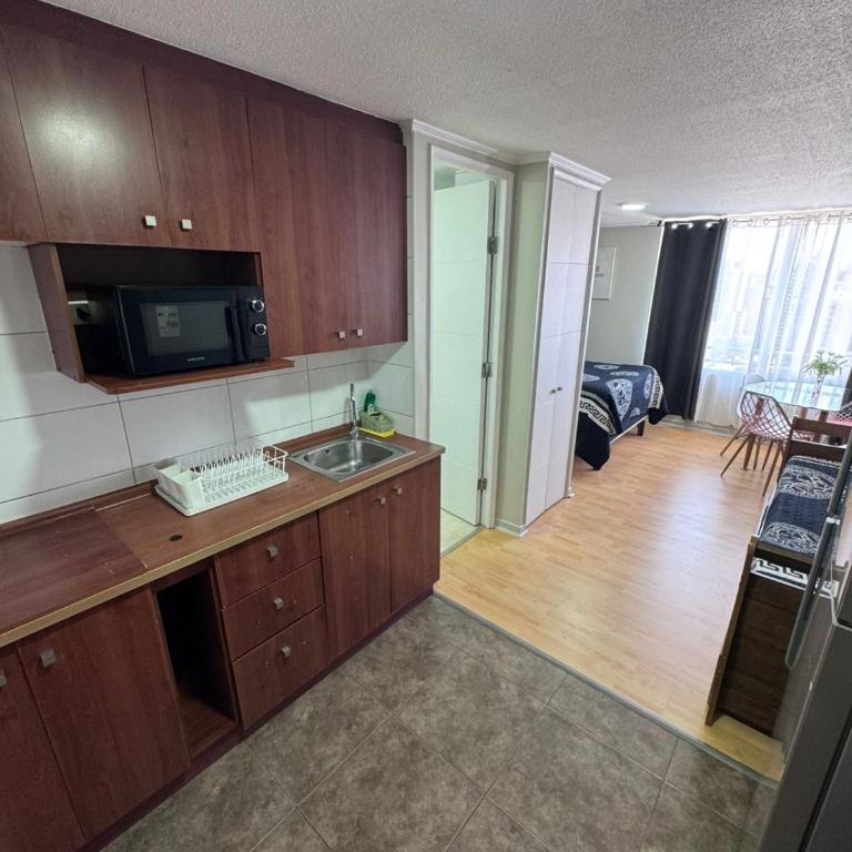 Depto en Santiago Centro con balcón y vista - parking opcional - Deluxe Queen Studio - 5
