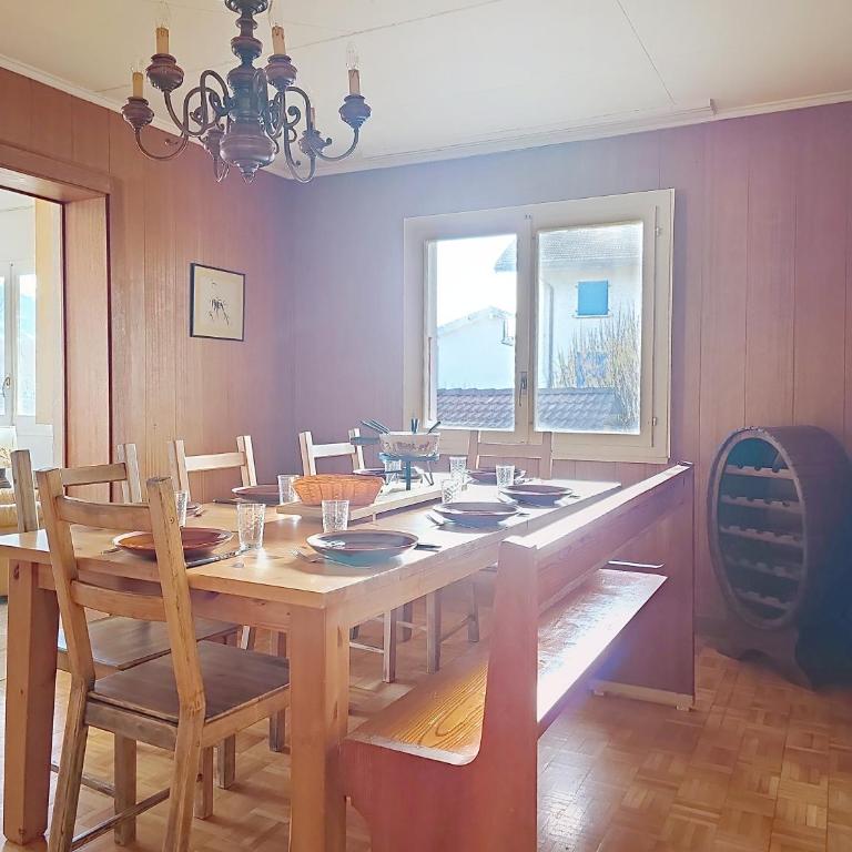 Chalet Bambi, spacieux, jardin, cheminée, kids & pets friendly - Doppelzimmer mit Zustellbett - 4