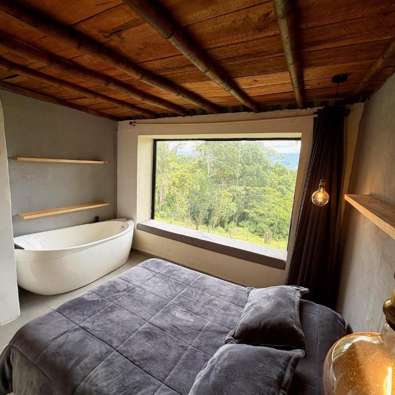 La Morada Quindio cabaña campestre - Two-Bedroom Chalet - 1