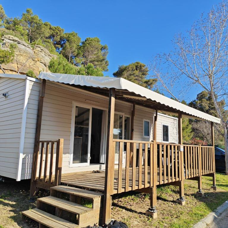 Mobilhome Clim Télé La Falaise 4 étoiles - Mobile Home - 1