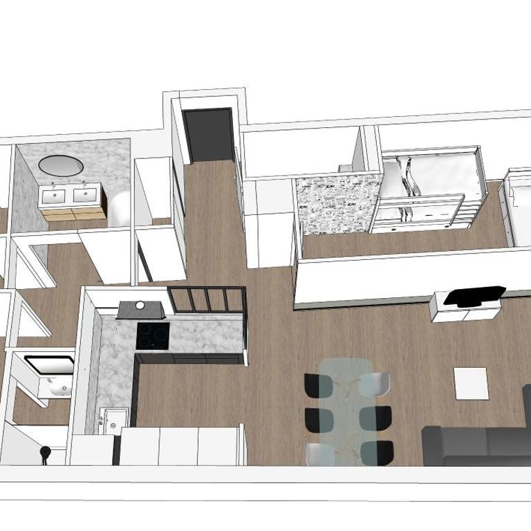 La Serrisienne 1 - Val d'Europe - Disneyland Paris - 7 à 9 Personnes - Apartamento de 3 dormitorios - 29