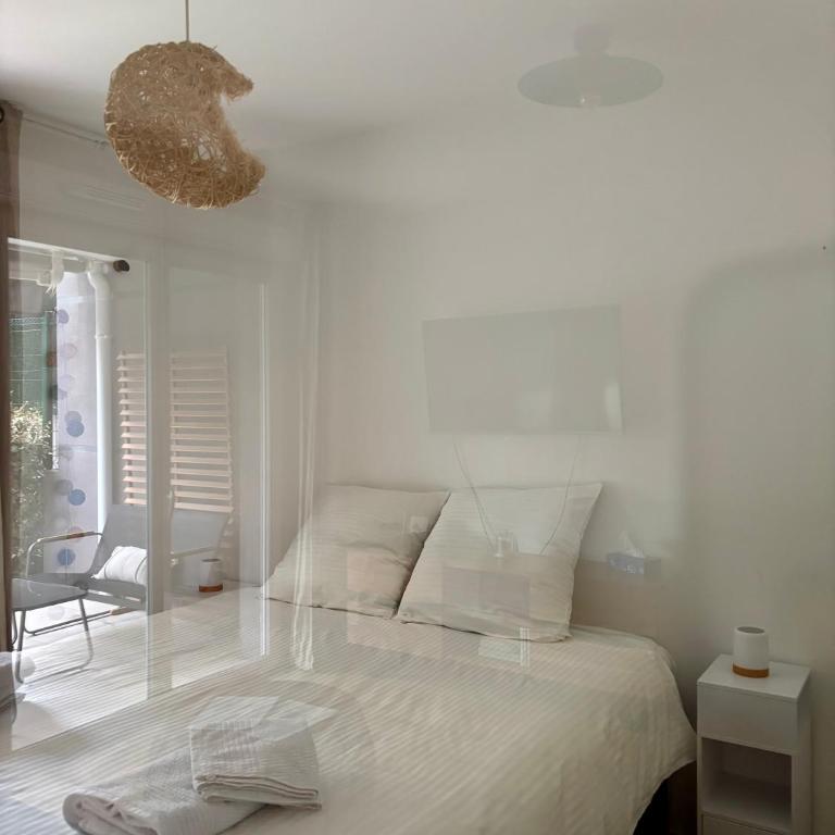 Appartement tout équipé & lumineux - Jardin terrasse et parking privé - Appartement 1 Chambre avec Jardin - 9