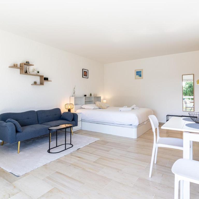 La Parenthèse Antiboise: Cocon cosy plages à pied - Studio - 16