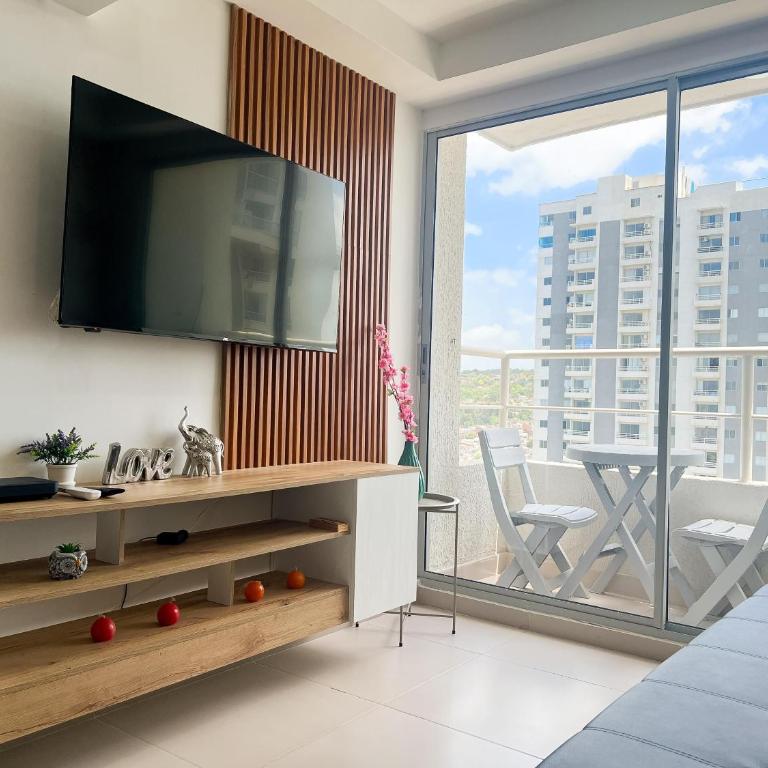 Apartamento con 3 Cuartos, 2 baños, AC y Vista al Mar - Apartamento de 3 dormitorios - 1