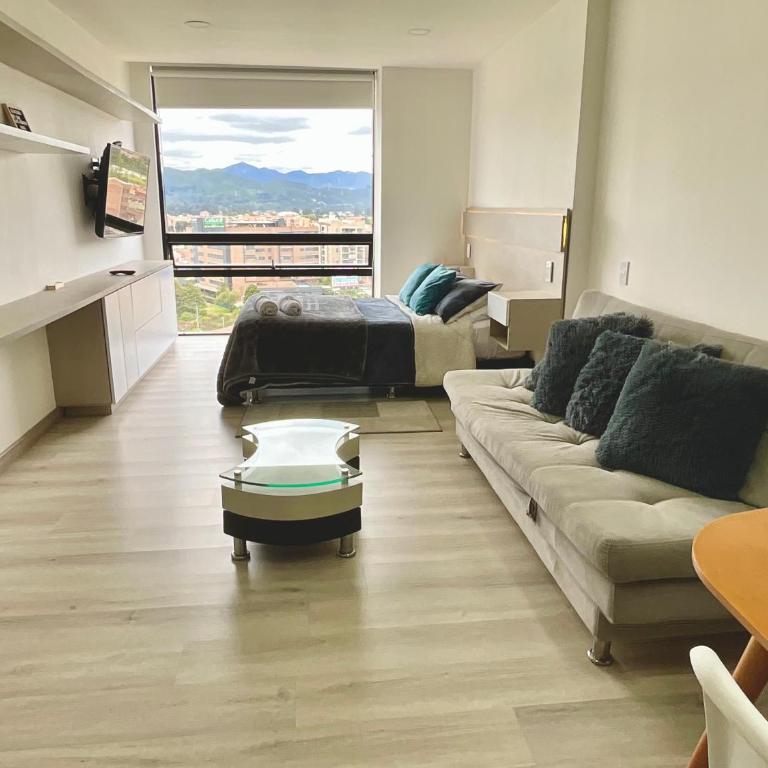 GV Aparta Suites - Centro Chía - Apartamento con vistas a la ciudad - 5