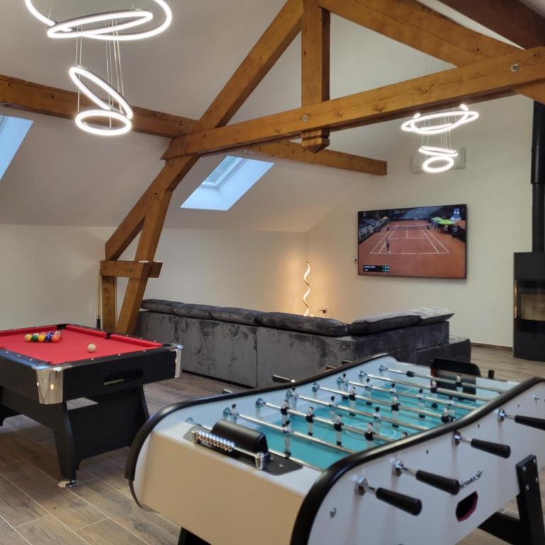 Maison proche du lac avec Jacuzzi et Sauna - Maison 5 Chambres - 12
