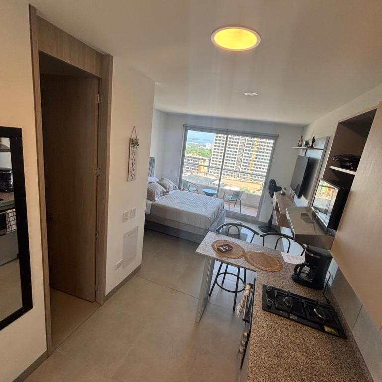 Loft frente al Mar piso 11 Santa Marta - Apartamento de 1 dormitorio - 7