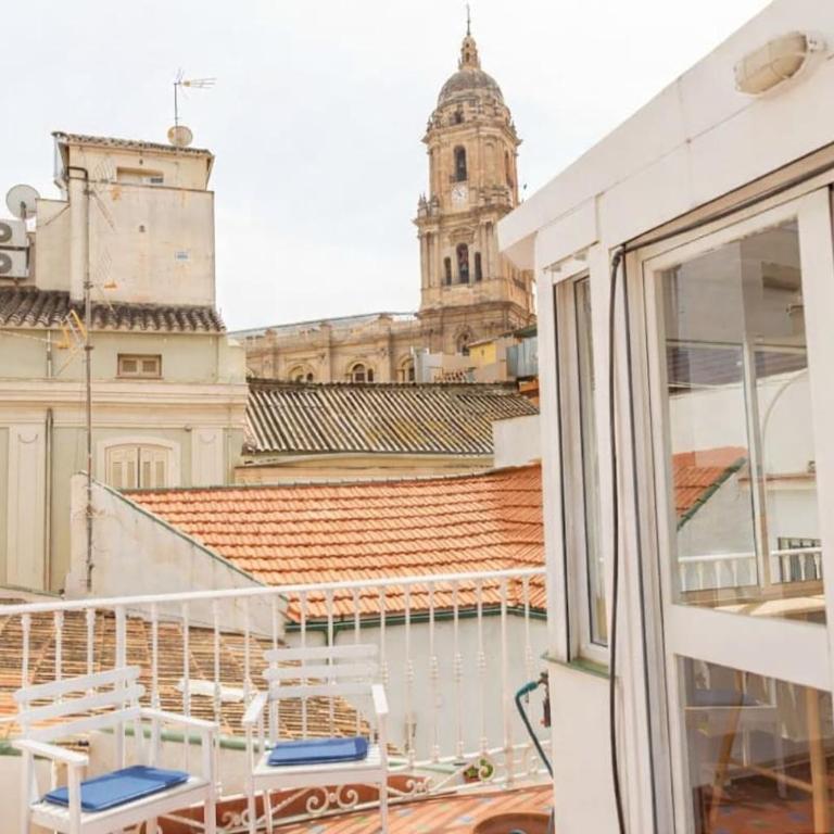Málaga Centro I 3BR I Terrace Cathedral View I AC - Apartamento de 3 dormitorios - 51