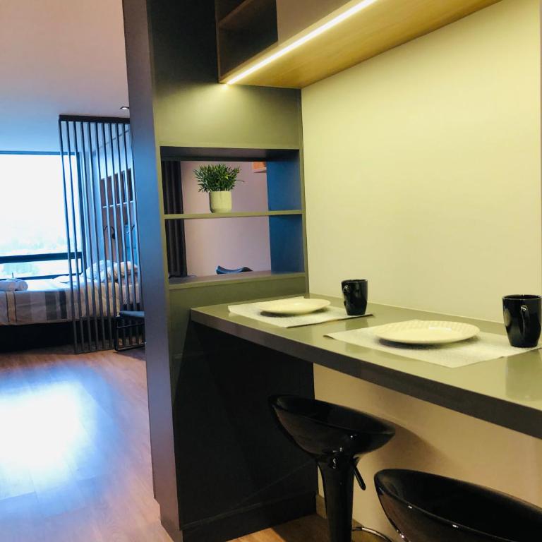 GV Aparta Suites - Centro Chía - Estudio con vistas a las montañas - 10
