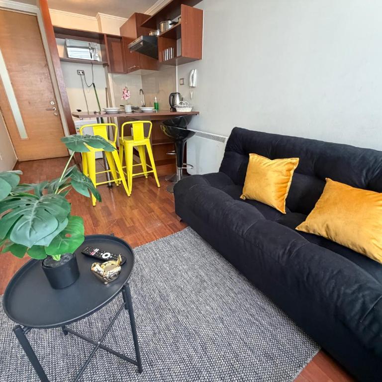 Depto con Estacionamiento Metro La Moneda - One-Bedroom Apartment - 9