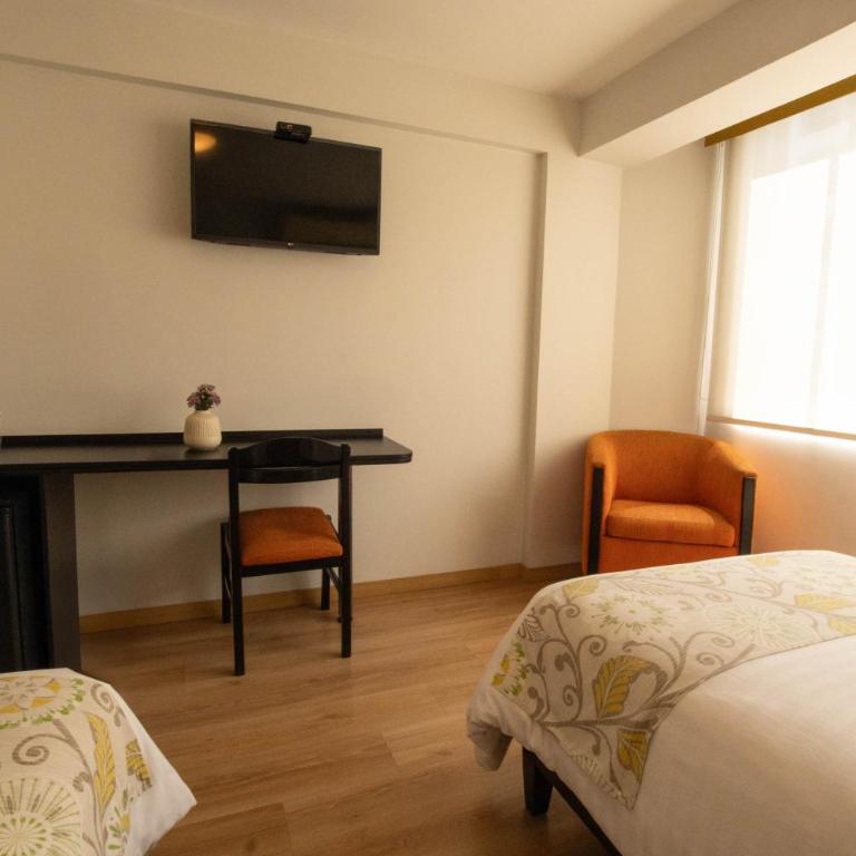 Hotel Britania Miraflores - Habitación Doble - 2 camas - 1