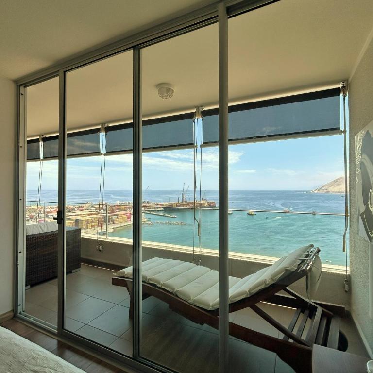 Suite Premium con panorámica vista al mar de Iquique - One-Bedroom Apartment - Oceanfront - 1
