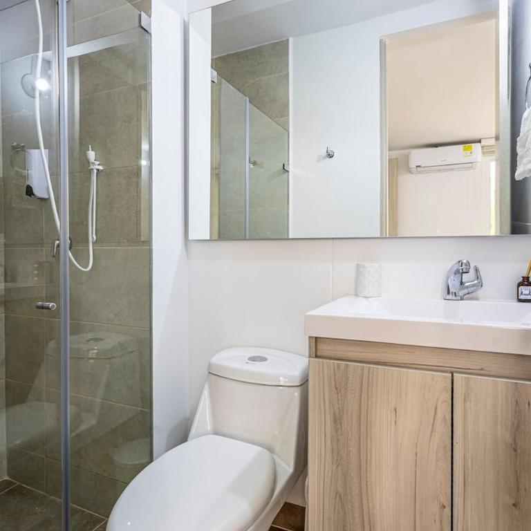 Oasis Caribeño cerca de la Playa - Two-Bedroom Apartment with Balcony - 18