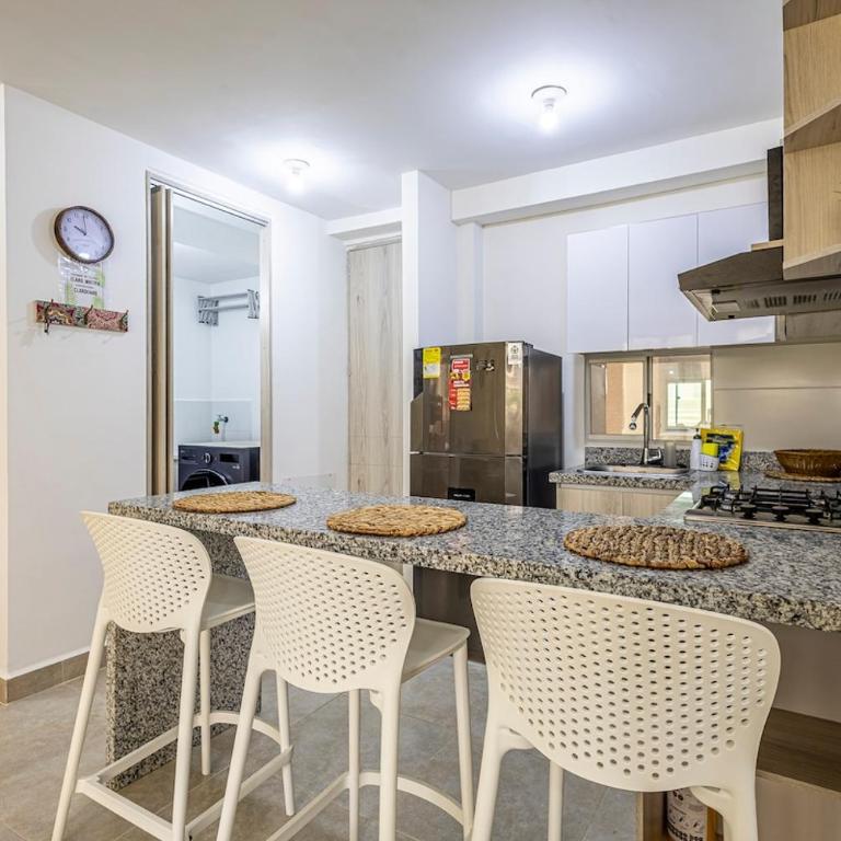 Oasis Caribeño cerca de la Playa - Two-Bedroom Apartment with Balcony - 27
