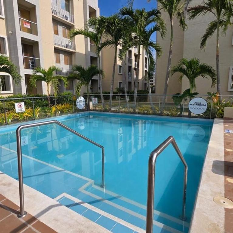 Oasis Caribeño cerca de la Playa - Two-Bedroom Apartment with Balcony - 40