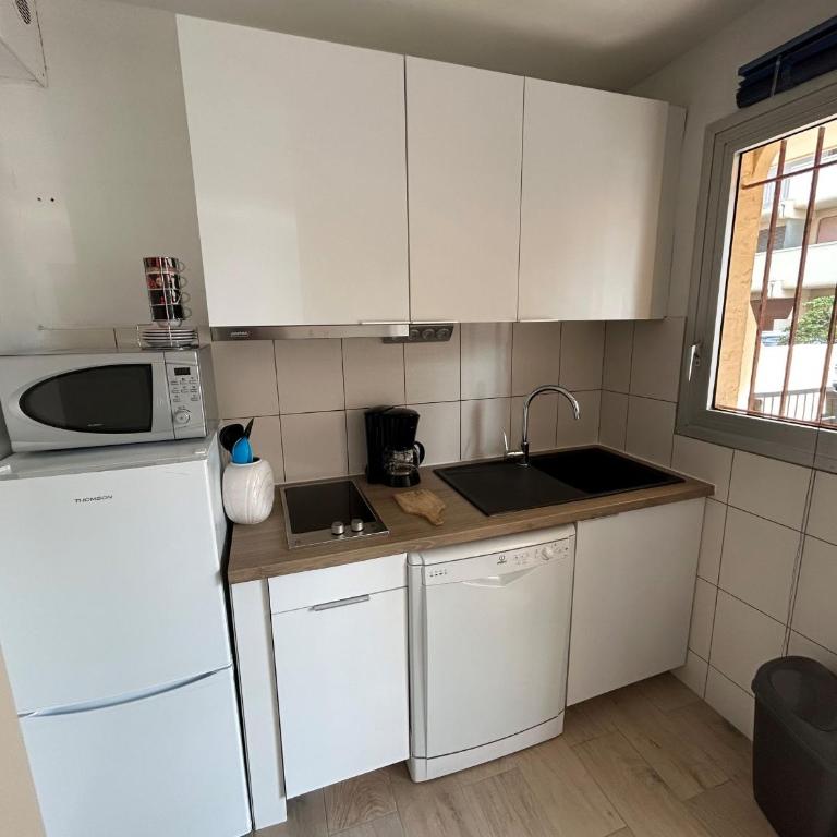 Studio bord de plage, clim - 2 pers. - FR-1-837-110 - Studio - 4
