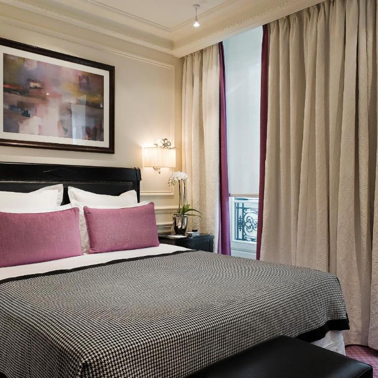 Hôtel Keppler - Chambre Double Standard avec Lit Queen-Size et Baignoire - 1