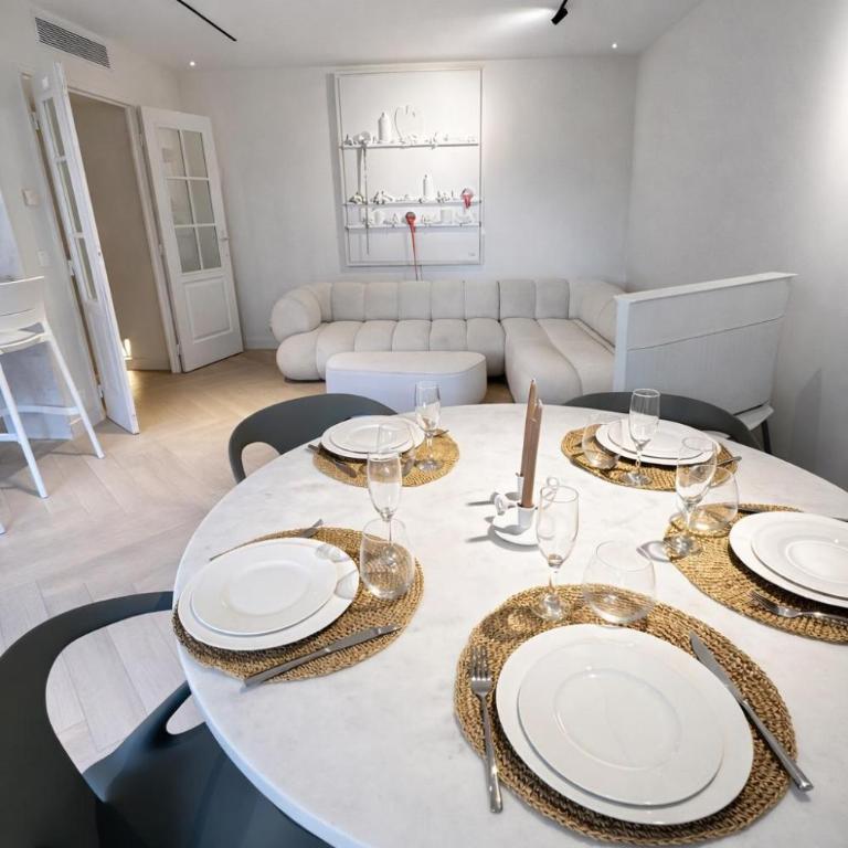 Luxurious 2-bedroom apartment - Cannes Center - Appartement 2 Chambres de Luxe avec Vue sur le Jardin - 5