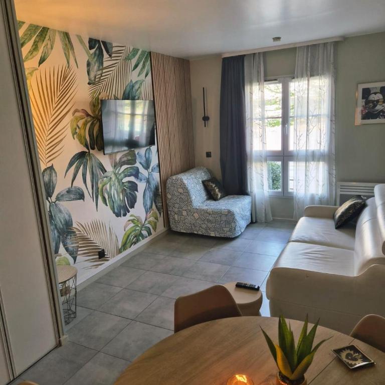 Cocoon, Pool, 5 Minutes from Disneyland Val d'Europe, Paris - Appartement 1 Chambre - 1
