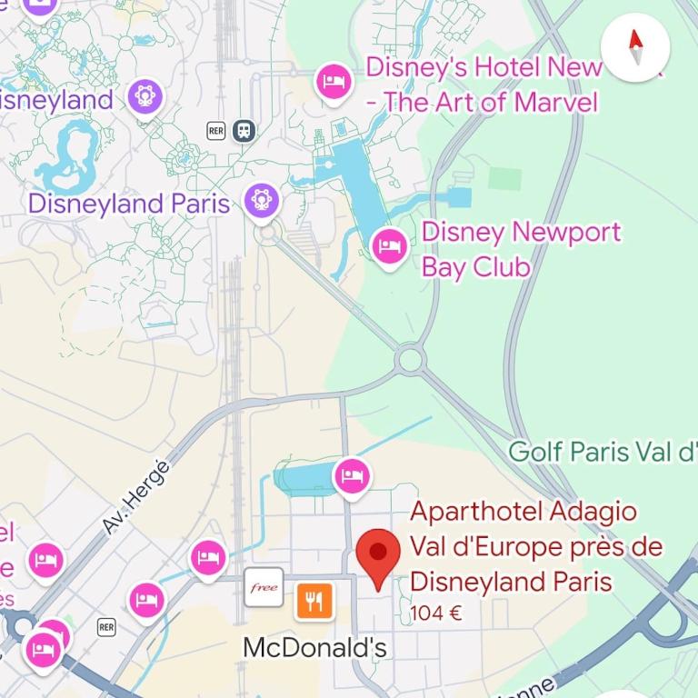 Cocoon, Pool, 5 Minutes from Disneyland Val d'Europe, Paris - Appartement 1 Chambre - 35