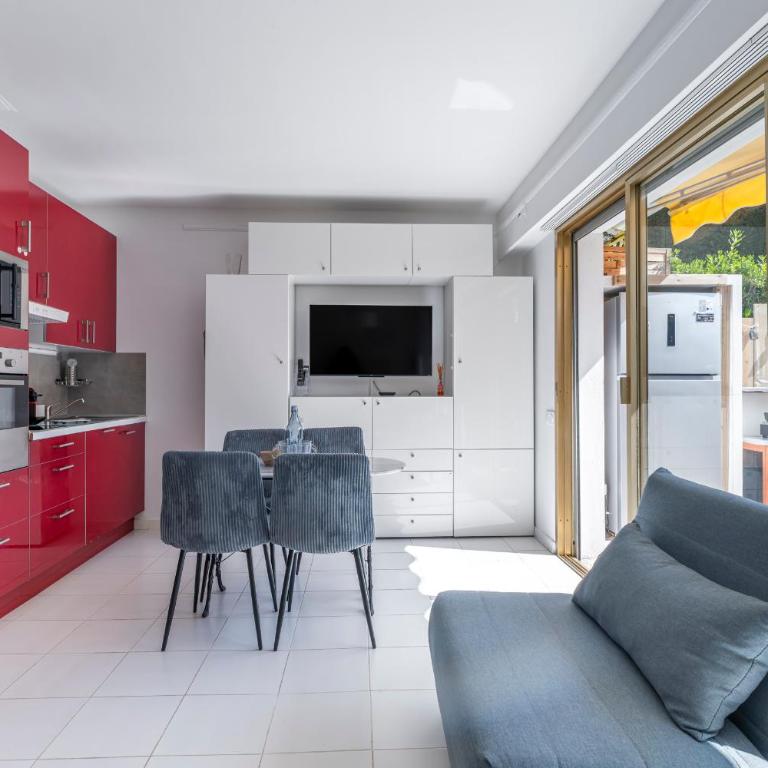 Le 15 Picaud - Superbe studio bord de mer avec terrasse & piscine - Apartment mit 1 Schlafzimmer - 7