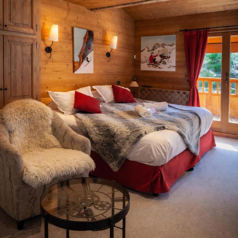 Hôtel Chalet Alpage - Chambre Familiale - Vue sur Montagne - 1