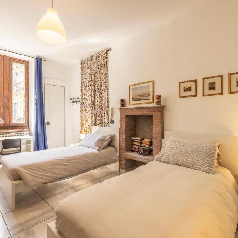 AmaTan Cairoli 32-Apt 2 Camere-Centro Torino-Terrazzino -AC- - Appartamento con 2 Camere da Letto e Balcone - 14