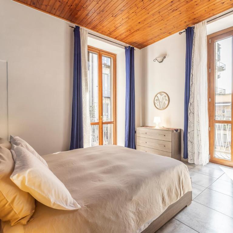 AmaTan Cairoli 32-Apt 2 Camere-Centro Torino-Terrazzino -AC- - Appartamento con 2 Camere da Letto e Balcone - 1