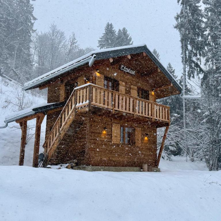Le Squirrel - Cabin overlooking Mont Blanc - Chalet 1 Chambre - 3