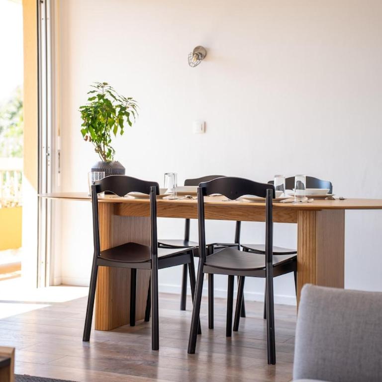 Haut de Villa lumineuse terrasse et vue nature - Apartment mit 2 Schlafzimmern - 14