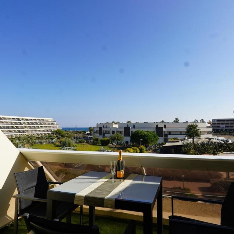 A-T-Beach Village Naturiste Heliopolis - Apartment mit 1 Schlafzimmer - 7
