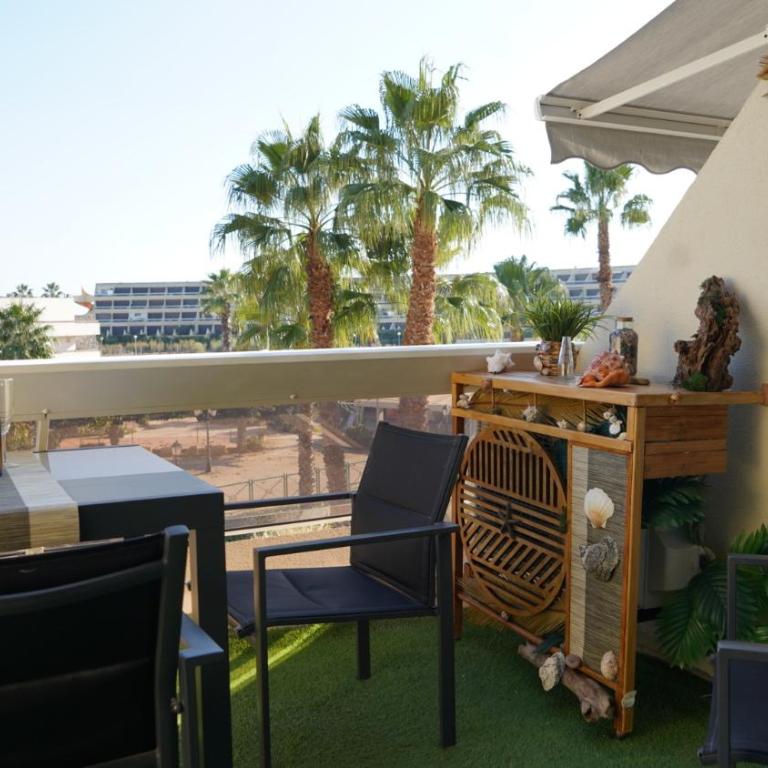 A-T-Beach Village Naturiste Heliopolis - Apartment mit 1 Schlafzimmer - 10