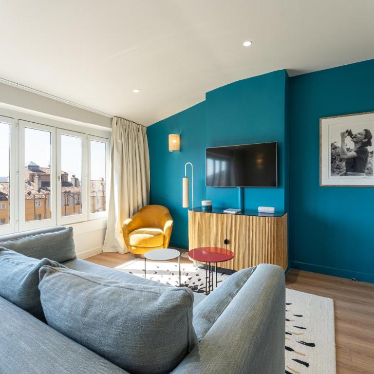 Cours Mirabeau - Appartement Vue Panoramique - Appartement 1 Chambre - Vue sur Ville - 15