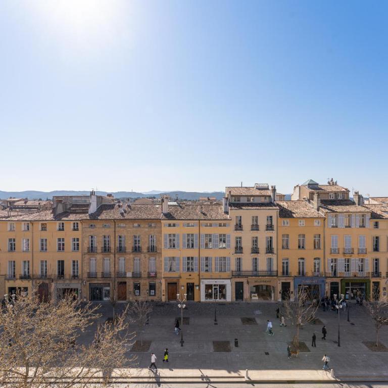 Cours Mirabeau - Appartement Vue Panoramique - Appartement 1 Chambre - Vue sur Ville - 16