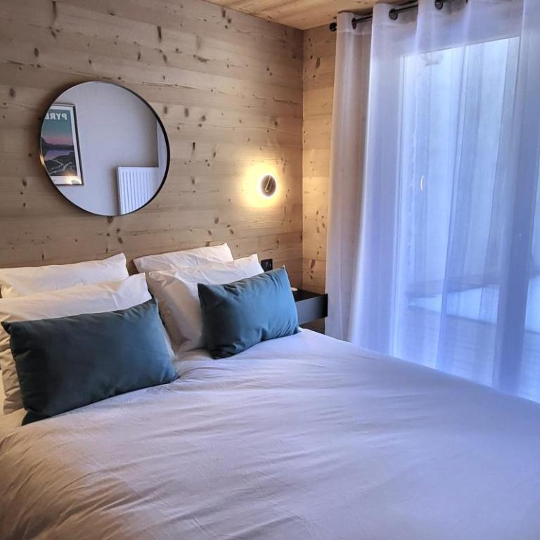 L'Estive en Vanoise, Gite tout confort 6-10 pers, Cœur de station, Terrasse panoramique - Appartement de Grand Standing 4 Chambres - 37
