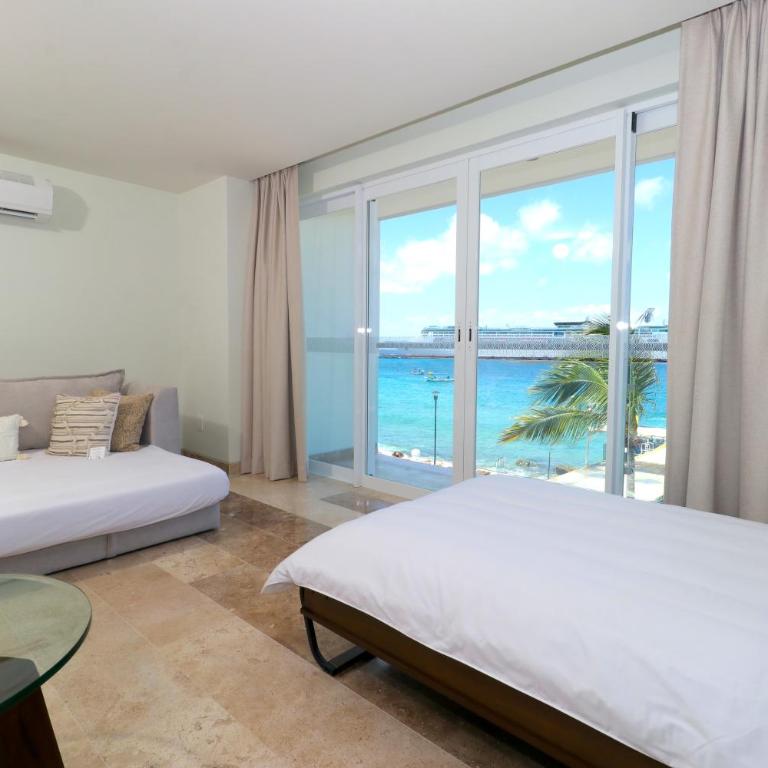 Hotel Casa Bahía Cozumel - Adults Only - Family Room with Sea View - 11