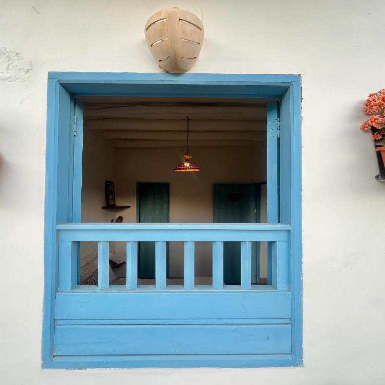 Casa Quintanilla Barichara - Double Room with Park View - 7