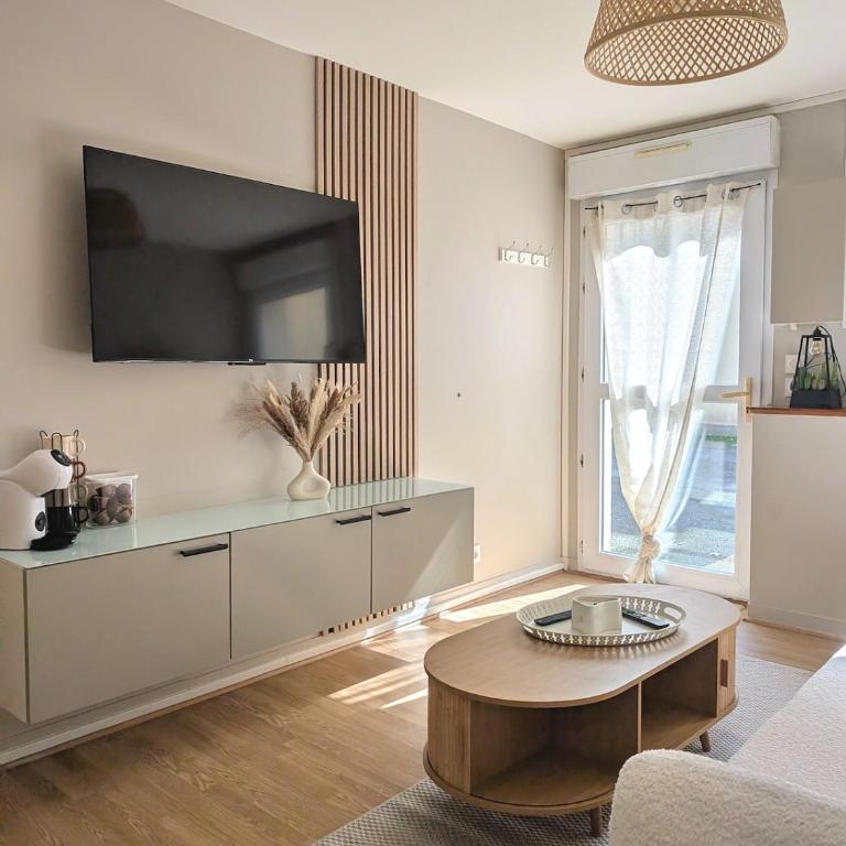 Appartement cosy centre-ville - calme - 4 pers - tout équipé - - Appartamento con 1 Camera da Letto - 3