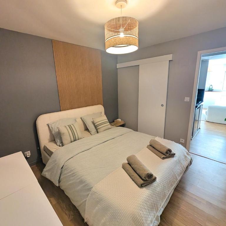 Appartement cosy centre-ville - calme - 4 pers - tout équipé - - Appartamento con 1 Camera da Letto - 8