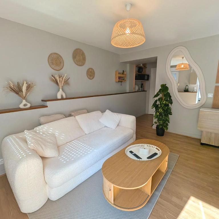 Appartement cosy centre-ville - calme - 4 pers - tout équipé - - Appartamento con 1 Camera da Letto - 9