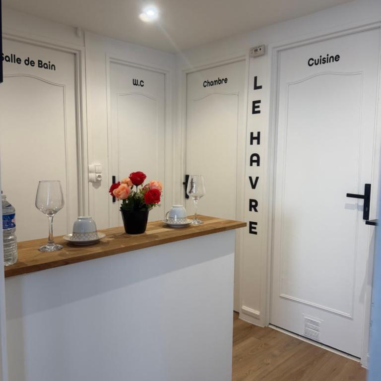 Appartement à la gare du Havre - Apartment mit 2 Schlafzimmern - 9