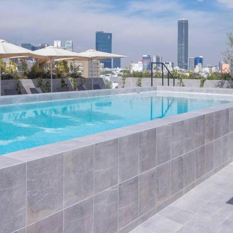 Chic Nomad Loft on Roma Norte Pool & Gym - One-Bedroom Apartment - 22