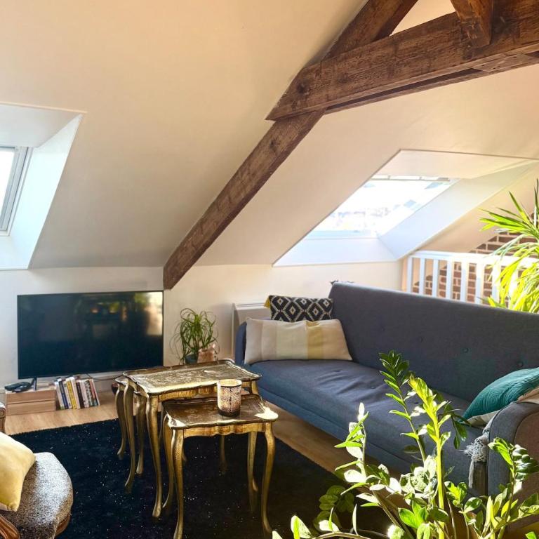 Charmant Duplex proche de la gare et du centre ville Rennes - Appartement 1 Chambre - 22