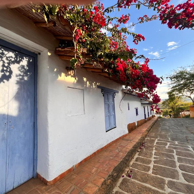 Casa Quintanilla Barichara - Double Room with Park View - 7