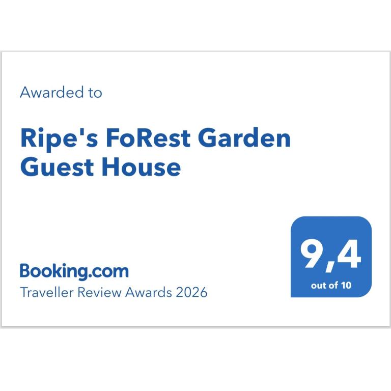 Ripe's FoRest Garden Guest House - Chambre Double - Vue sur Jardin - 24