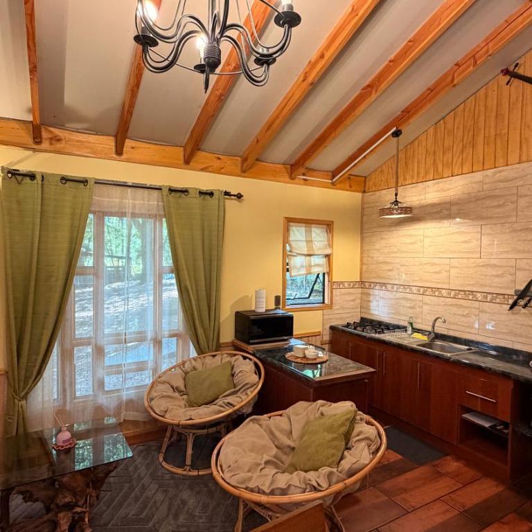 Cabaña Roca Volcán - Two-Bedroom House - 11